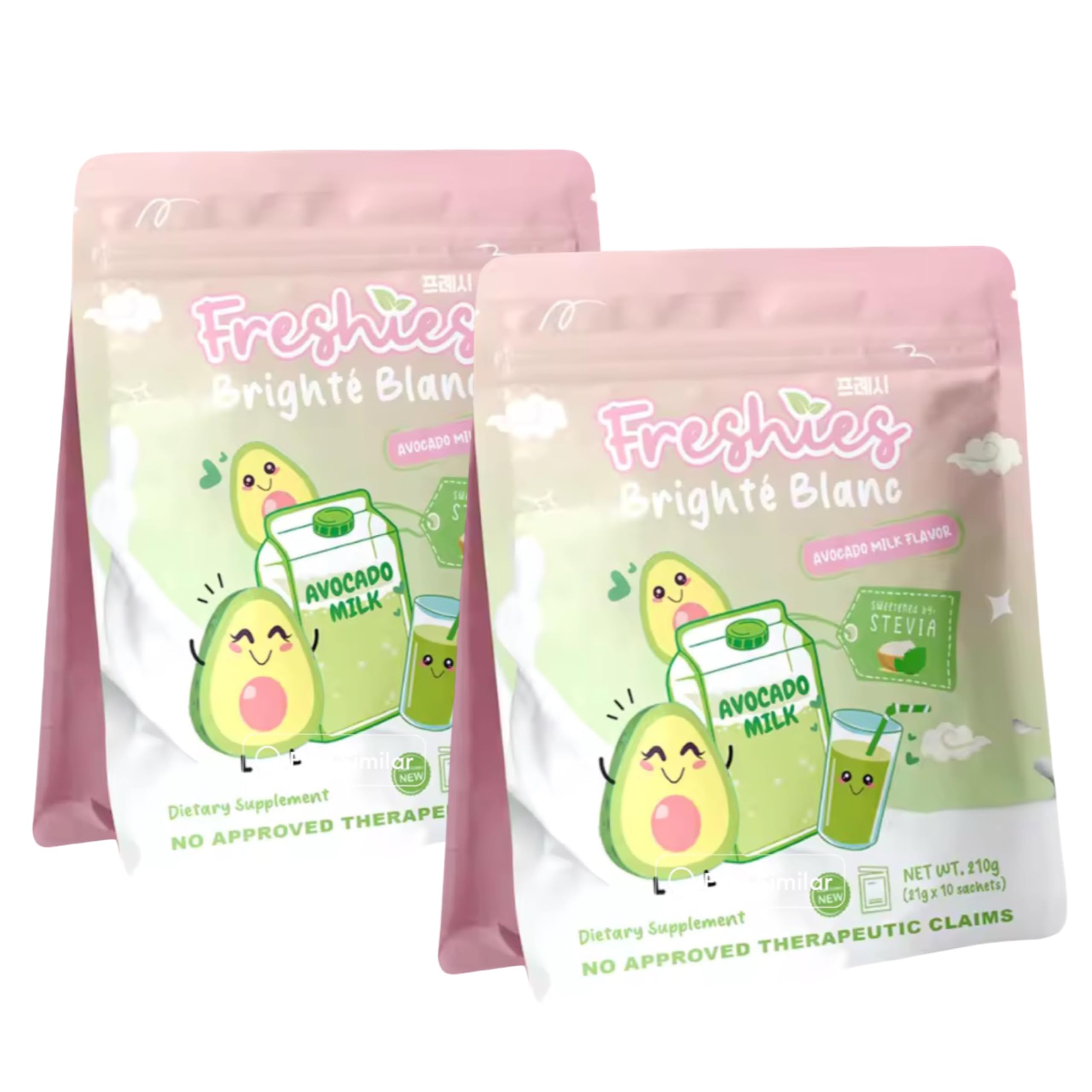 juju glow Avocado Milk Collagen Drink, 21 g