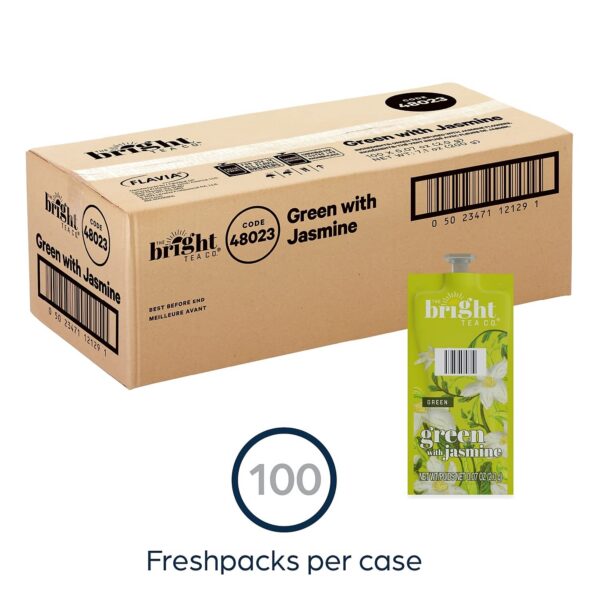 Freshpacks de té verde con jazmín para máquina Flavia