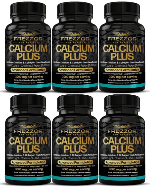 Version 1.0.0 Frasco FREZZOR Calcium Plus con UAF1000+