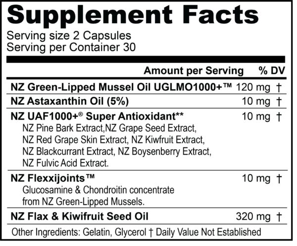 Cápsulas suaves FREZZOR Omega 3 Black