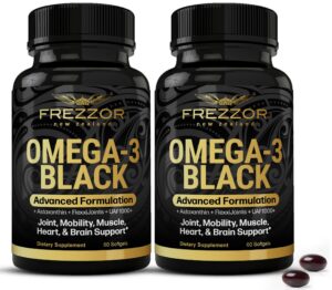 FREZZOR Omega-3 Black cápsulas frente