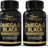 Frascos FREZZOR Omega-3 Black en estante