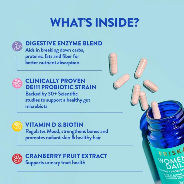 Etiqueta trasera del frasco FRISKA