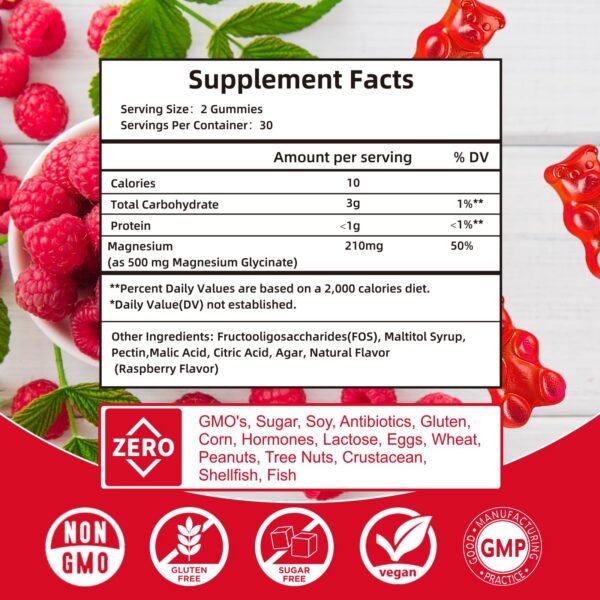 Friymbex Gomitas Magnesio Glicinato frasco