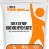 Version 1.0.0 Frasco frontal de Creatina Monohidratada BulkSupplements