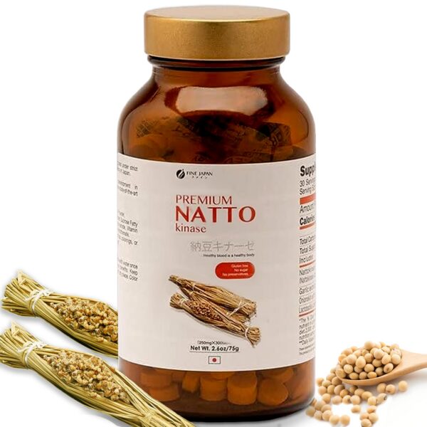 Frente del envase FINE JAPAN Natto Kinase 250 mg