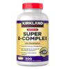 Frasco de Kirkland Signature Super B-Complex con electrolitos