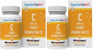 Frente del envase Superior Source Vitamina C 500 mg