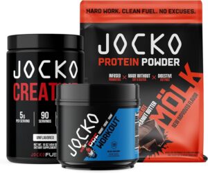 Frente del paquete Jocko Fuel 3-pack