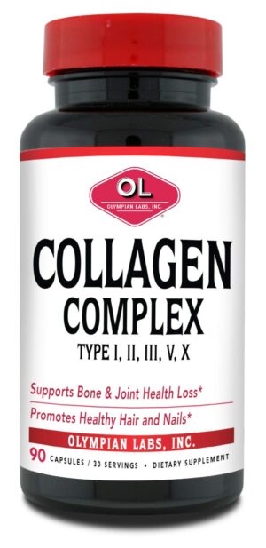 Version 1.0.0 Frente del envase Olympian Labs Multi Collagen Complex
