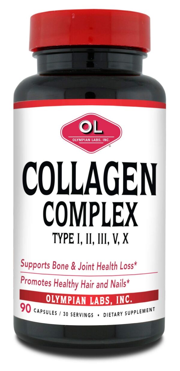 Frente del envase Olympian Labs Multi Collagen Complex