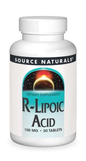 Tabletas Source Naturals R-Lipoic Acid 100 mg