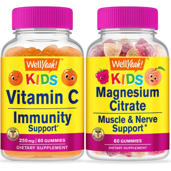 Version 1.0.0 Frente del empaque WellYeah Vitamin C Kids gomitas