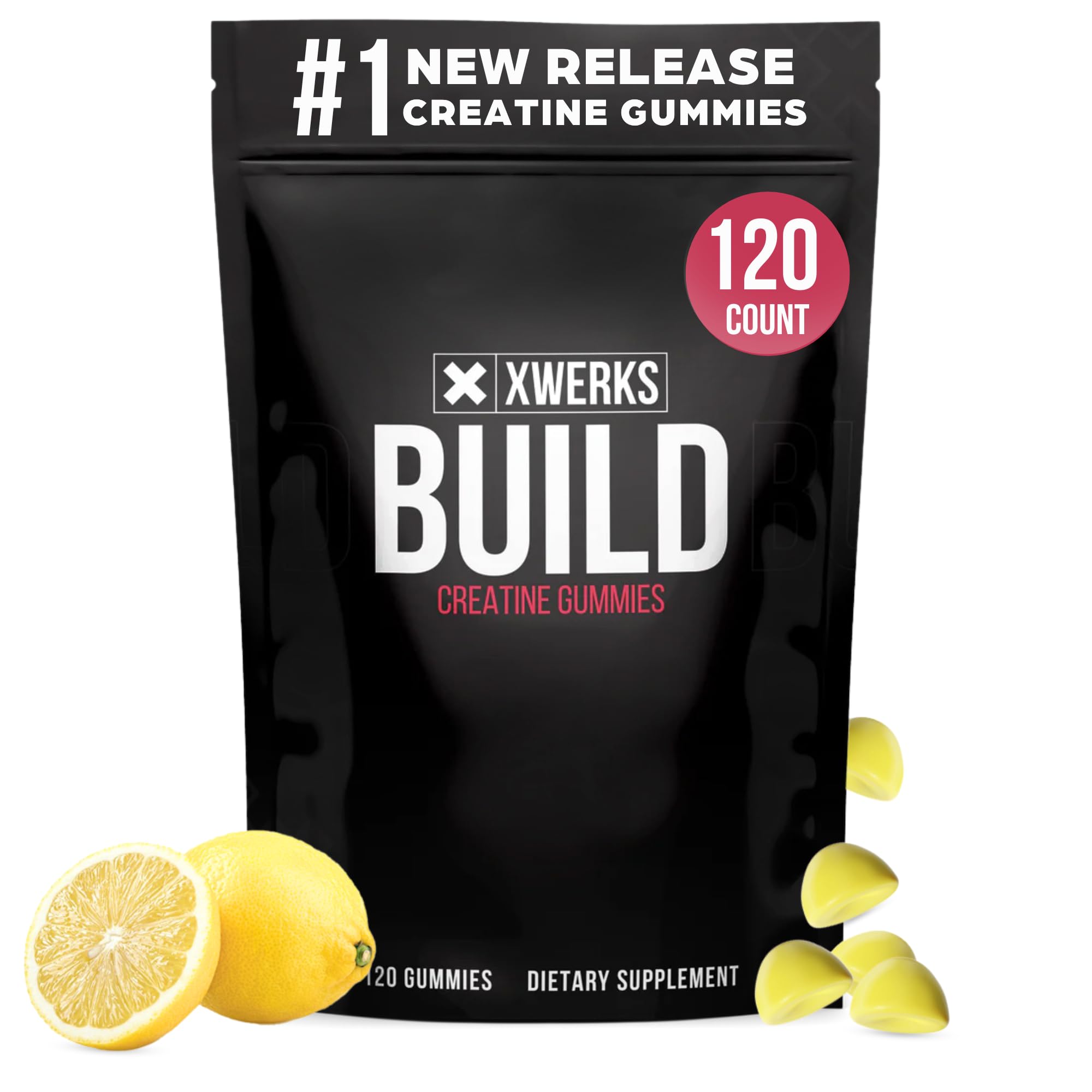 XWERKS Creatine Gummies, 1 g per Gummy
