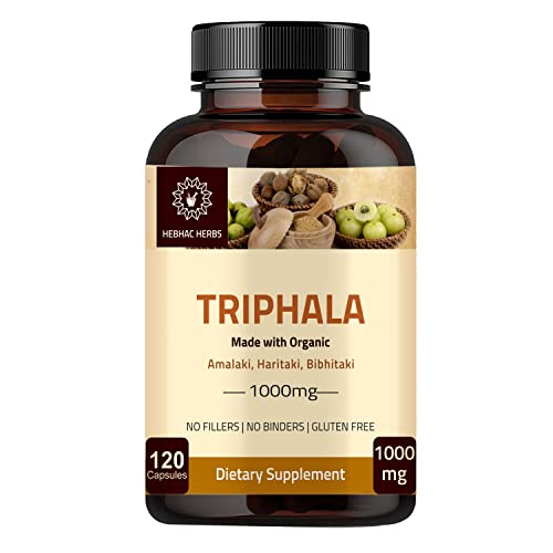 frontal empaque cápsulas triphala cuidado natural