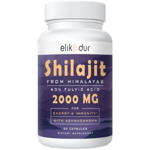 Version 1.0.0 Frente del envase Elikadur Shilajit 2000 mg