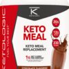 Frente del envase Ketologic Keto Meal Replacement Shake en polvo