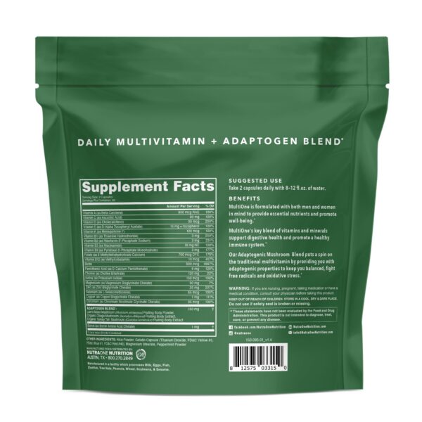 Frontal del envase Multivitamínico MultiOne