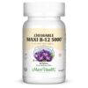 Frontal Maxi Health Vitamina B-12 masticable sabor baya