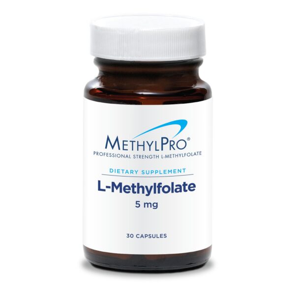 Frontal de MethylPro L-Metilfolato 5 mg
