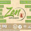 Version 1.0.0 Frontal Multivitamínico vegano para adultos Zen Supplements 60 tabletas