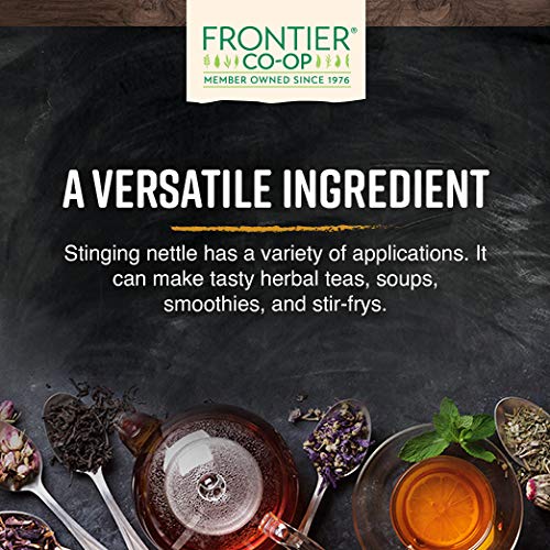 Version 1.0.0 Frontier Co-op ortiga hoja herbal para tés, batidos y salteados naturales