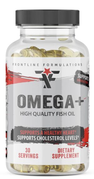 Frasco frontal de Frontline Formulations Essentials Omega+