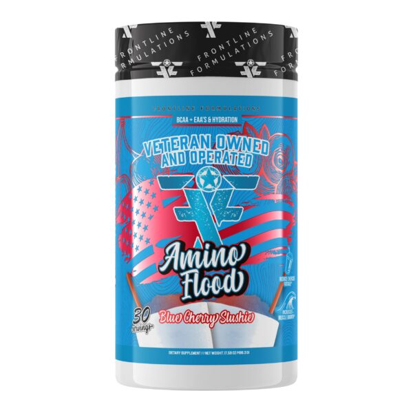 Frontline Formulations Amino Flood etiqueta frontal