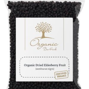 Fruta de saúco orgánica secada 6 oz en empaque
