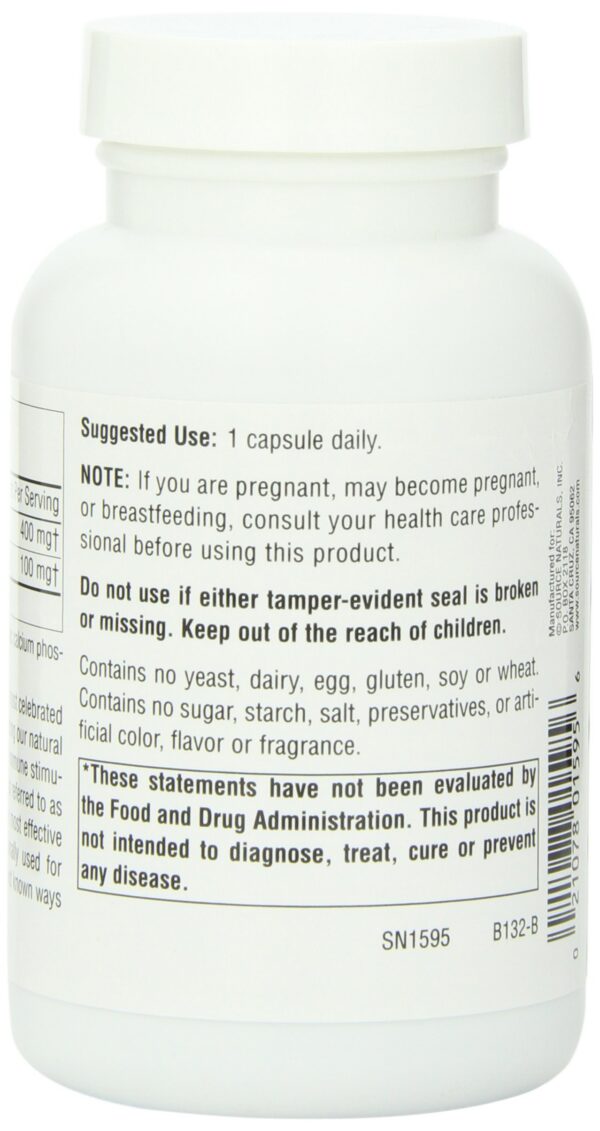 Version 1.0.0 Fuente natural cápsulas de equinácea