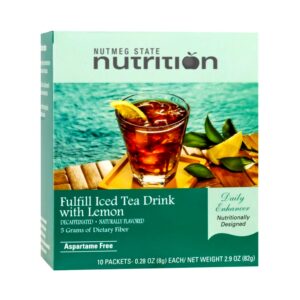 Version 1.0.0 Fulfill té helado con limón alto en fibra sin azúcar