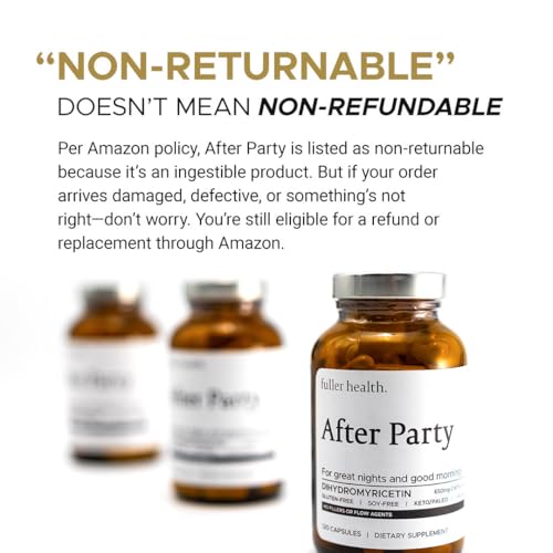Cápsulas Fuller Health After Party DHM 650mg detalle