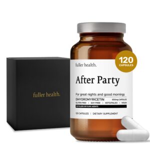 Suplemento Fuller Health After Party DHM botella frontal
