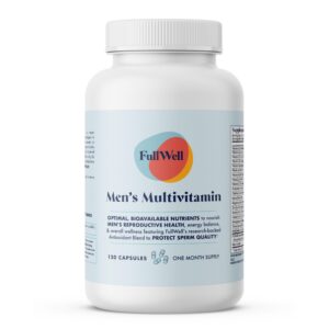 FullWell men’s daily multivitamin bottle front