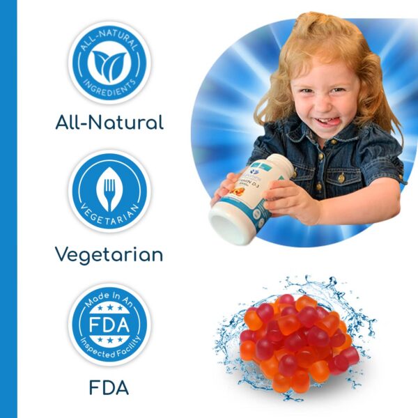 Gomitas de colores durazno mango fresa