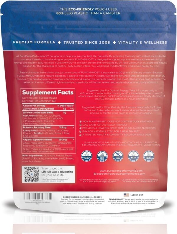 Detalle ingredientes FundAminos