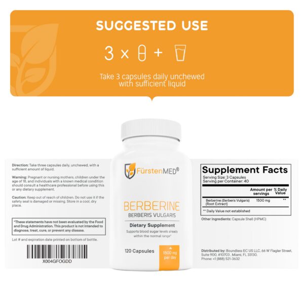 Cápsulas Berberina Veganas