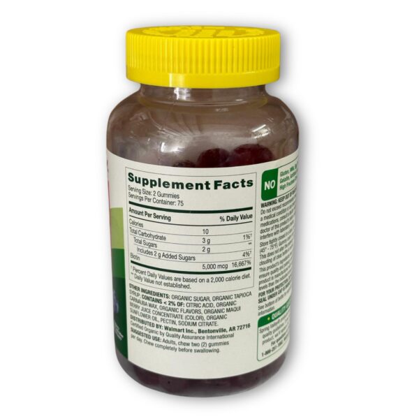 Etiqueta de Biotina Arándano