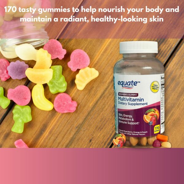 Frasco de gomitas multivitamínicas Fusion Shop