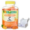 Gomitas vitamina C frente etiqueta Fusion Shop Store
