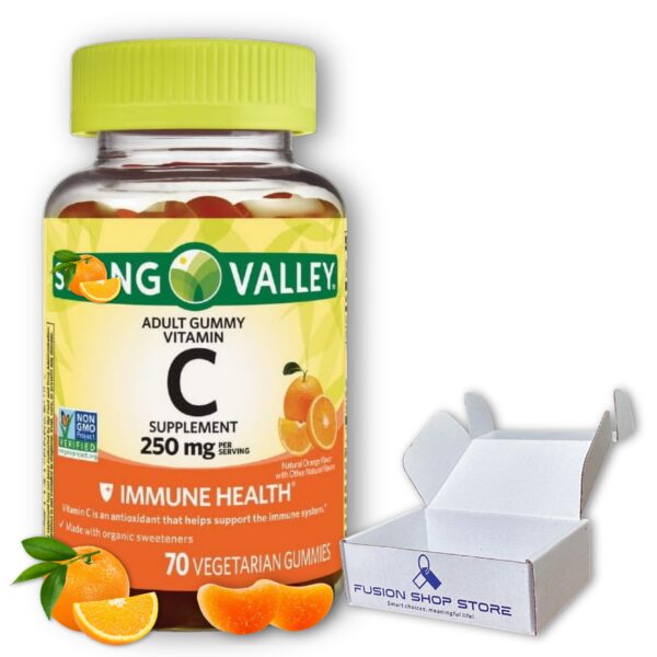 Version 1.0.0 Frasco de gomitas Vitamina C 250 mg para adultos