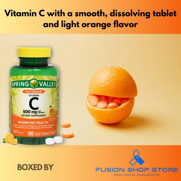 Tabletas disolución rápida Fusion Shop Store - detalle