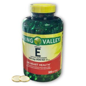 Version 1.0.0 Frasco frontal Vitamina E 400 IU