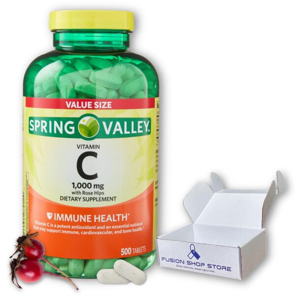 Fusion Shop Vitamina C 1000 mg Rosa Mosqueta frontal