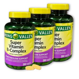 Tabletas Super B Complex envase frontal