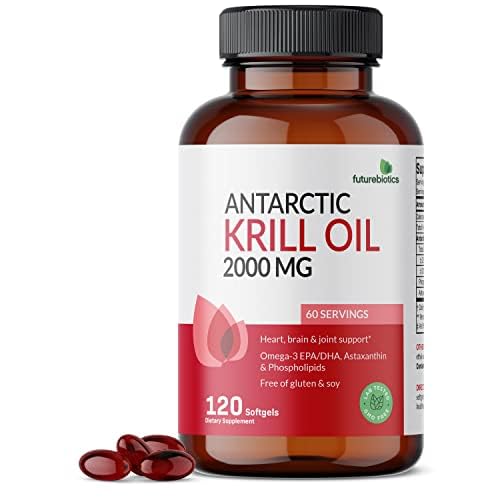 Version 1.0.0 Frasco de Futurebiotics Antarctic Krill Oil 2000 mg