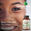 Futurebiotics biotina 5000 mcg pura y potente