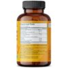 Etiqueta posterior Futurebiotics glucosamina condroitina MSM 180 cápsulas