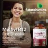 Futurebiotics Methyl B12 Metilcobalamina vegetarianas