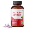 Cápsulas de remolacha y arginina